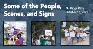 The People of No Kings, Brandon, Florida, October 18, 2025